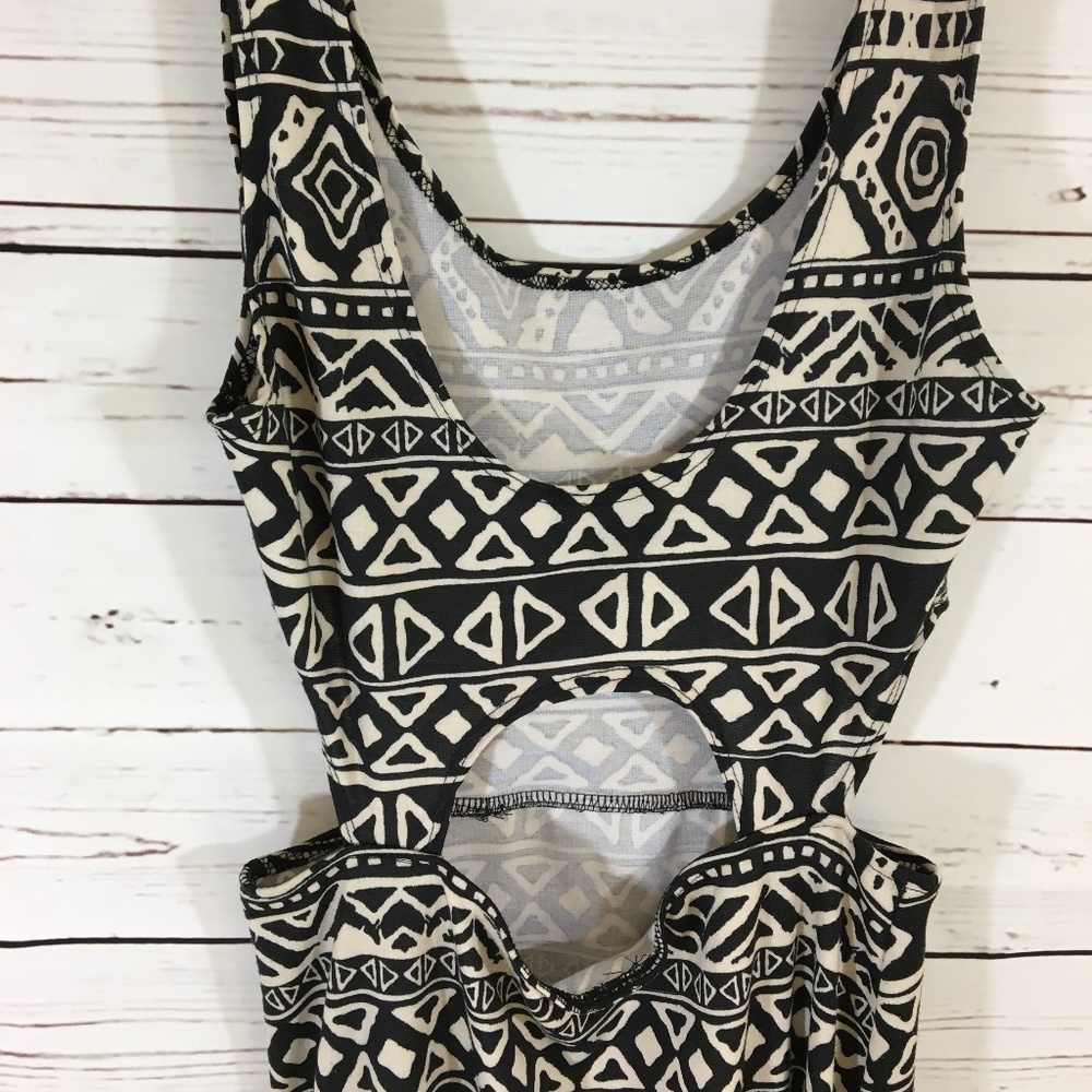 Vibe Sportswear Cut Out High Low Summer Dress - Picture 6 of 8